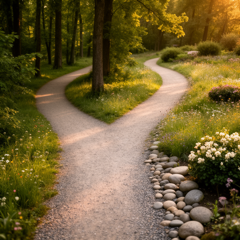 A fork in the path — the decision before the decision